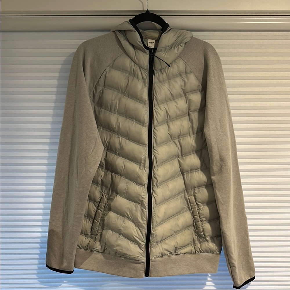 Men’s Old Navy Gray Quilted Sweatshirt